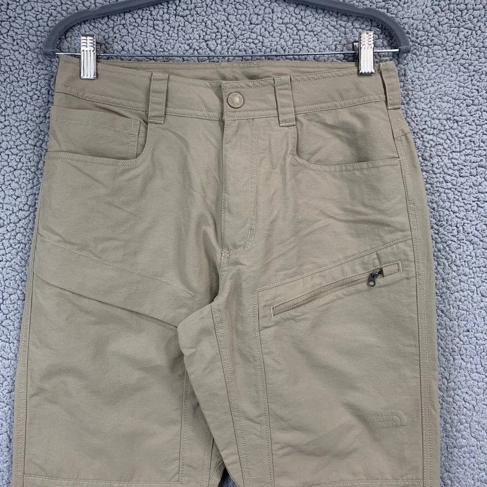 The North Face Hiking Pants Mens 30x30 Paramount Trail Beige Cargo Utility